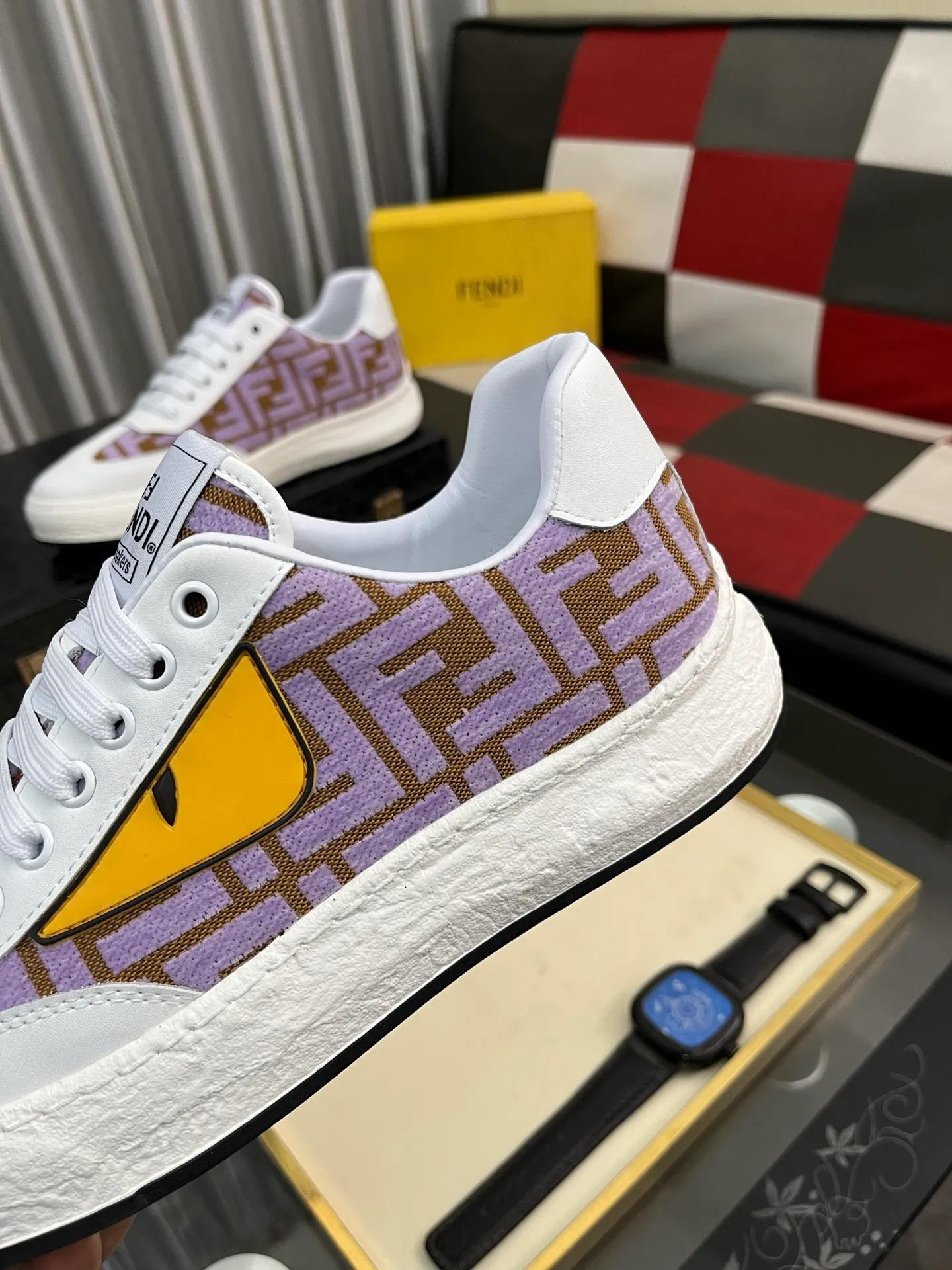 Men's shoes 💰420⌚️⌚️FENDI "Fendi" P480 Regular size: 38-44 (casual shoes) Product materials: Selected cowhide upper, soft sheepskin lining; original outsole. 4️⃣colors available